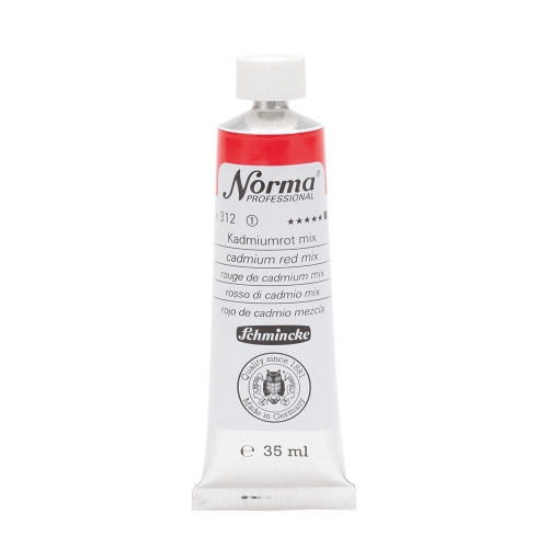 Norma Öl Farbe 35 ml, kadmiumrot (g.P. 1L=225,42€)